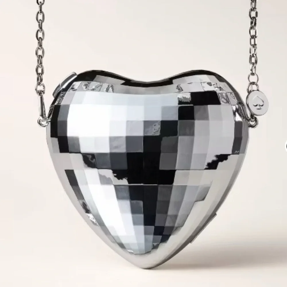 Nwt Kate spade x target disco heart bag